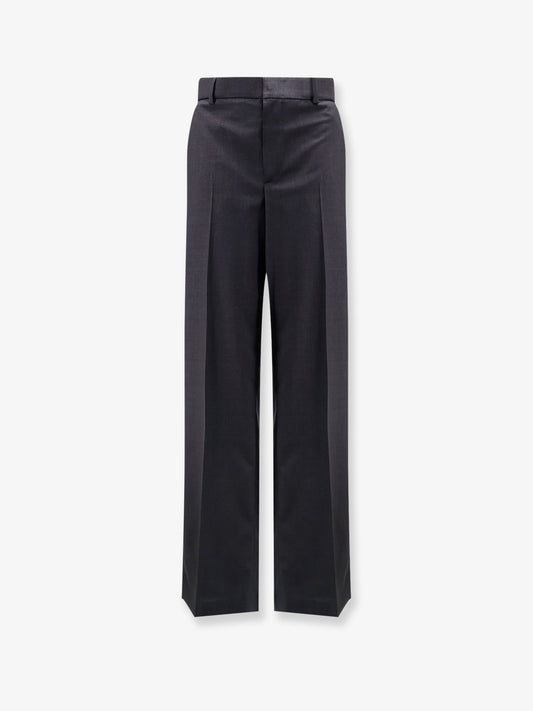 Wool trousers with GUCCI embroidery
