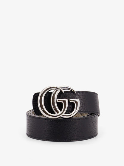 Reversible leather and Supreme GG fabric belt thumbnail
