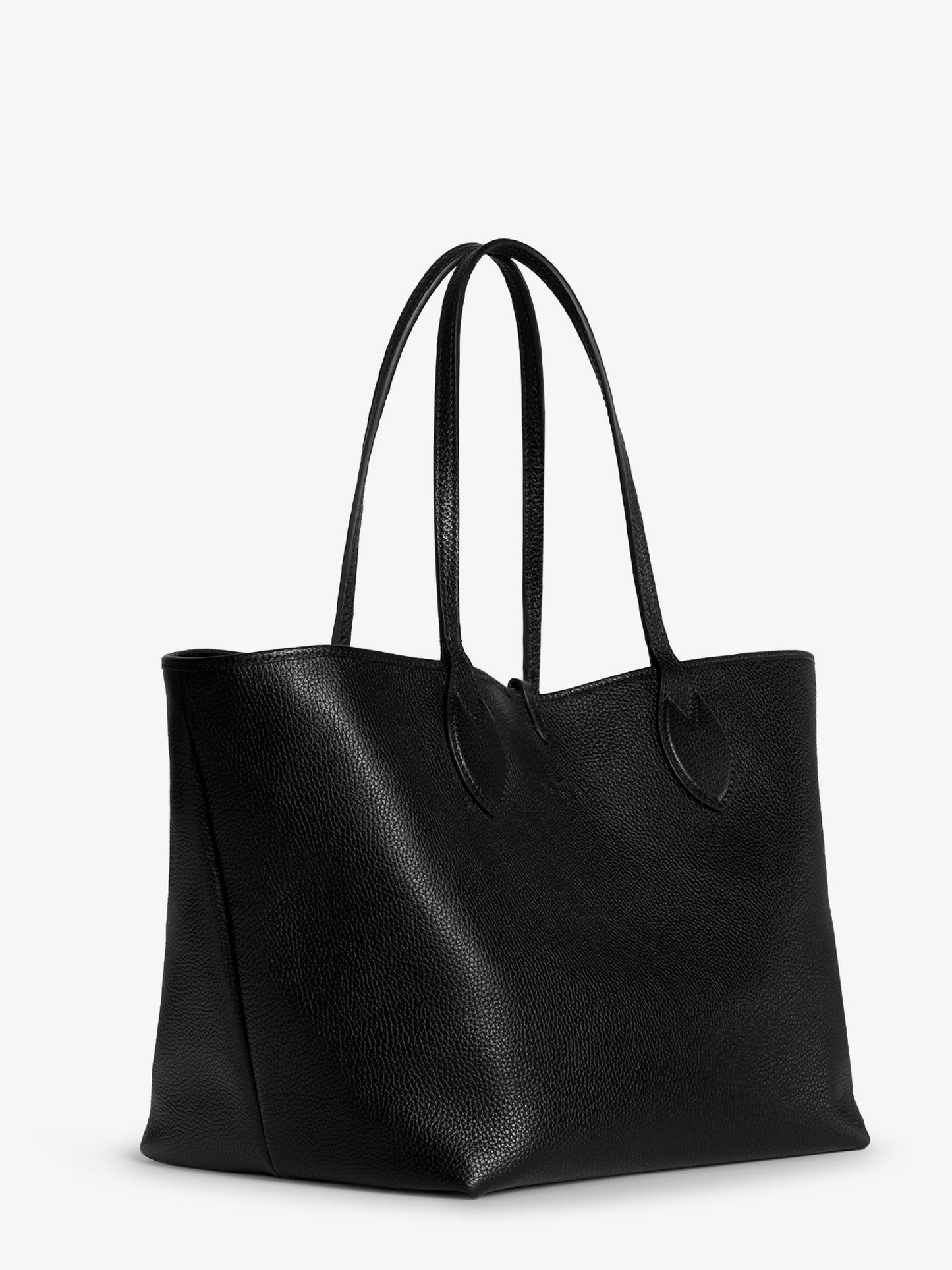 Totissima leather shopping bag