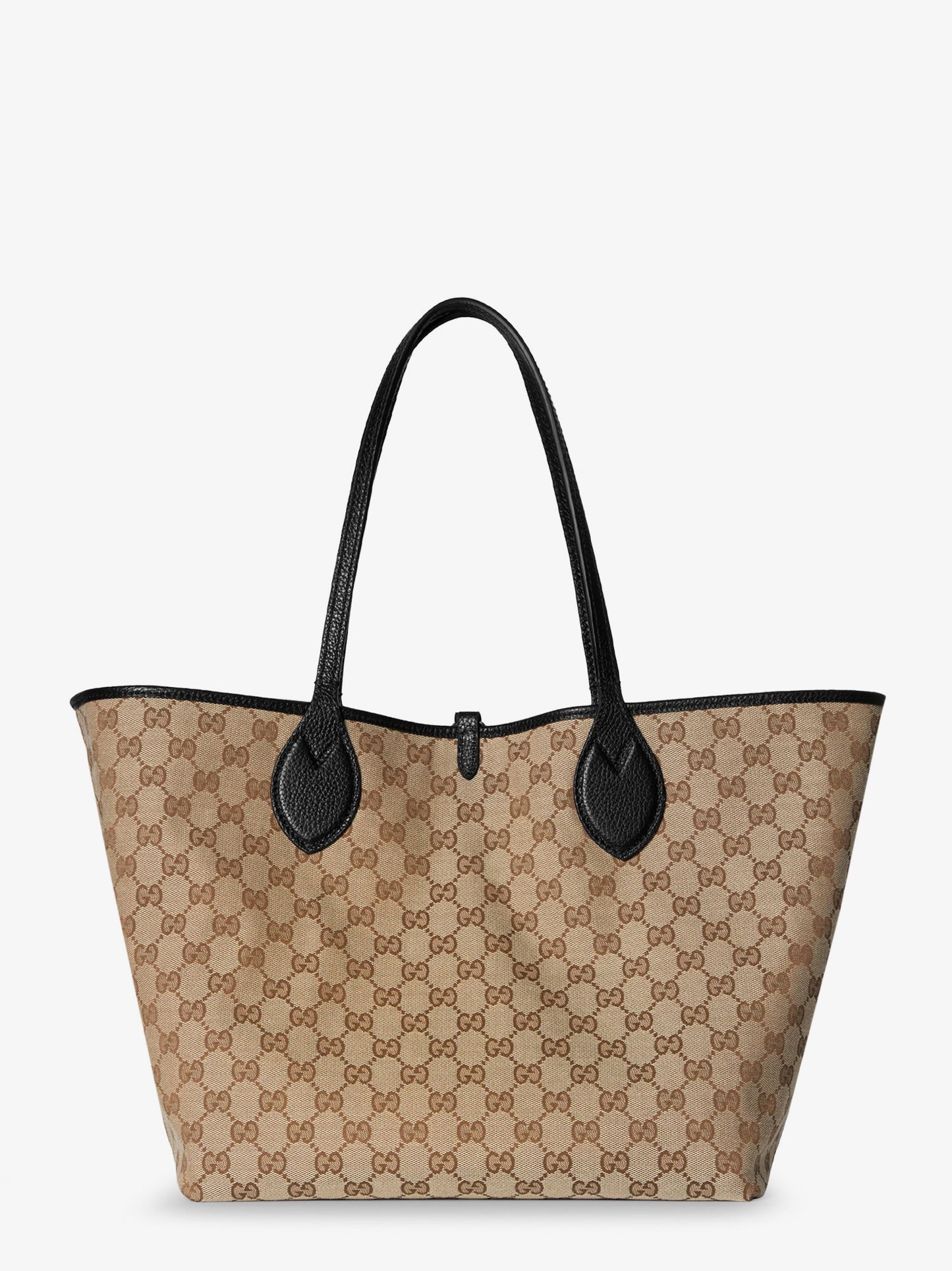 Totissima leather shopping bag