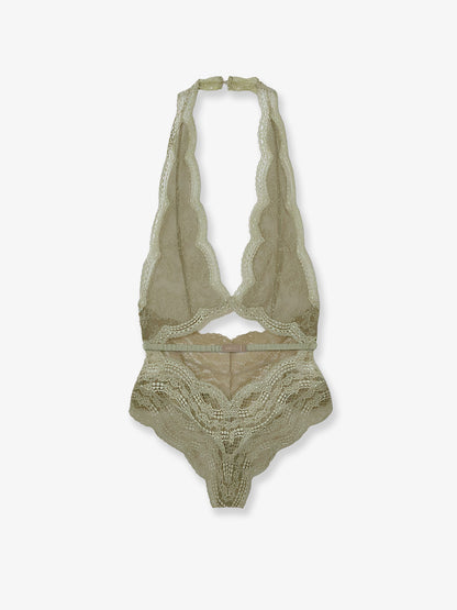 Stretch tulle bodysuit thumbnail