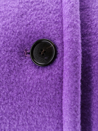 Compact cashmere wool coat thumbnail