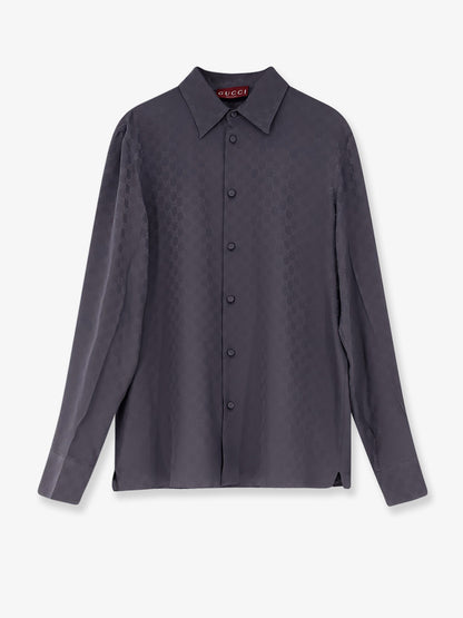 GG Jacquard silk shirt thumbnail