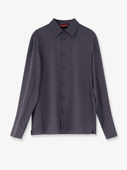GG Jacquard silk shirt