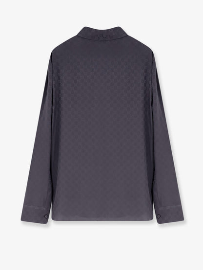 GG Jacquard silk shirt thumbnail