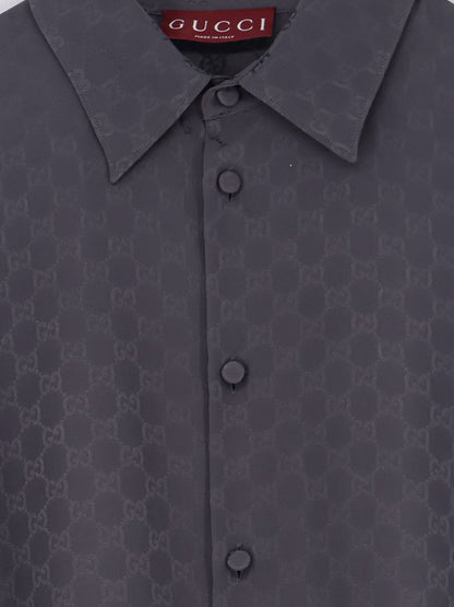 GG Jacquard silk shirt thumbnail