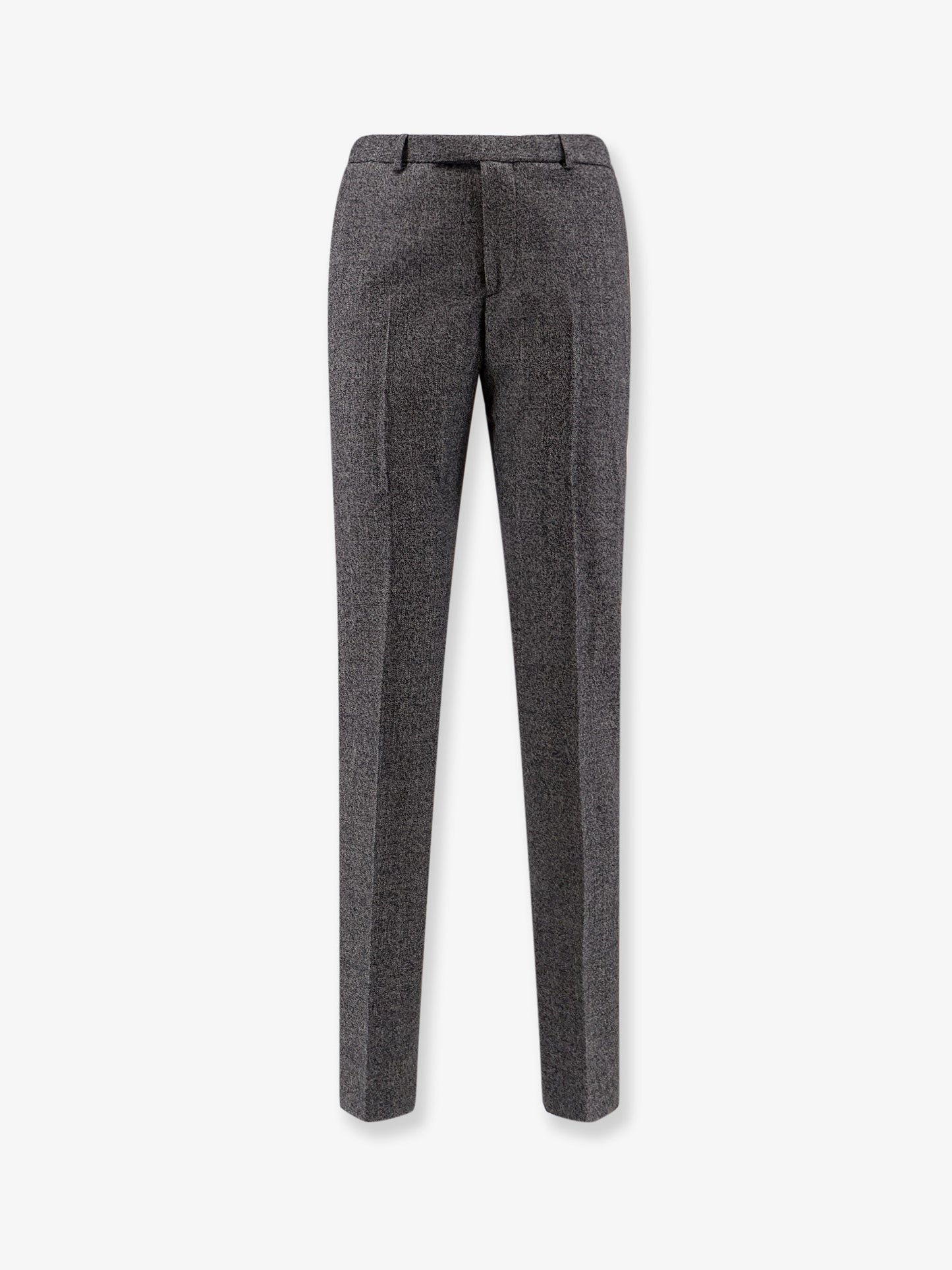 Mouliné wool trousers