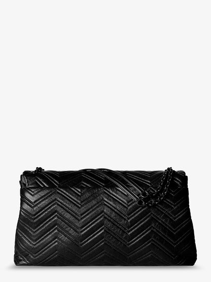 Matelassé leather GG Marmont shoulder bag thumbnail