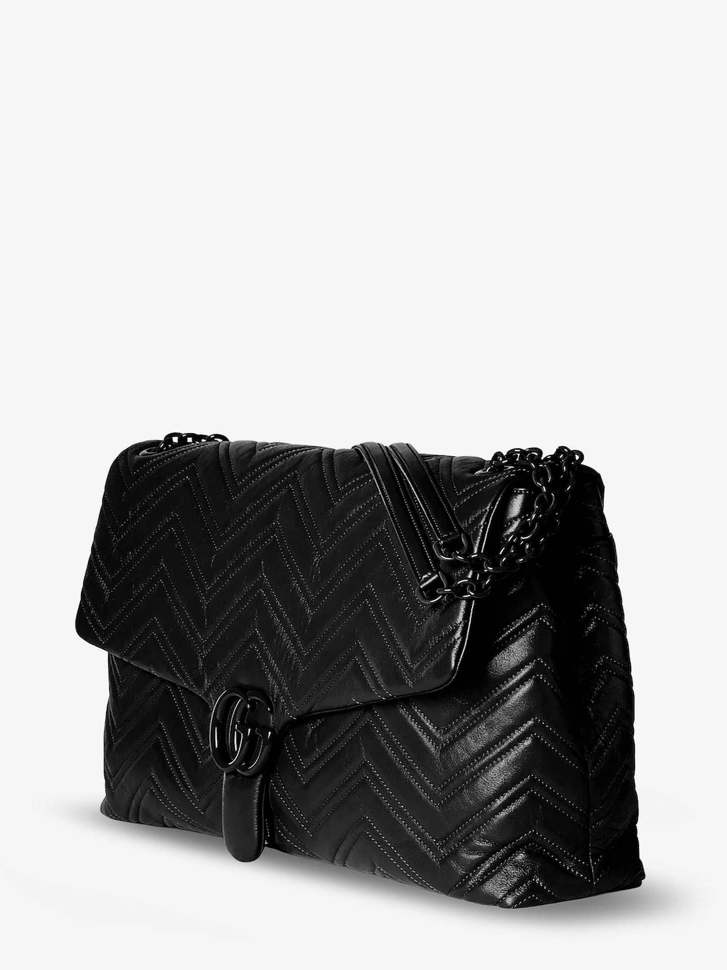 Matelassé leather GG Marmont shoulder bag