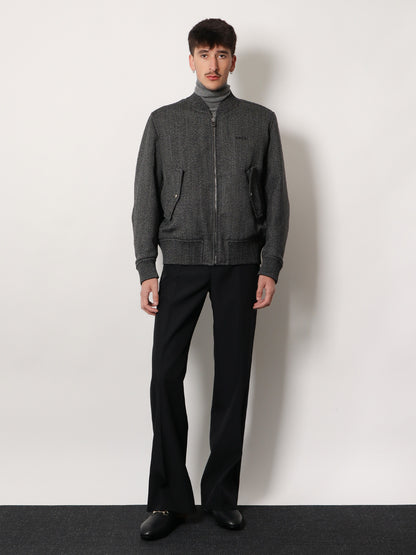 Reversible wool and nylon jacket thumbnail