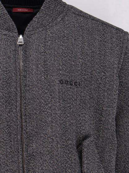 Reversible wool and nylon jacket thumbnail