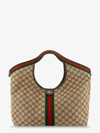 Gucci Giglio GG Supreme Fabric shopping bag thumbnail