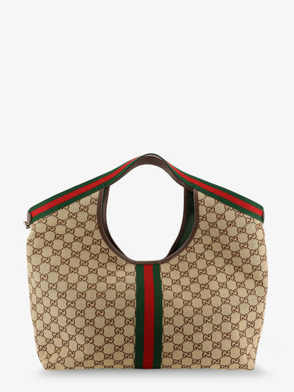 Gucci Giglio GG Supreme Fabric shopping bag thumbnail