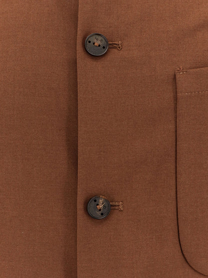 Bari oversized wool blend shirt thumbnail