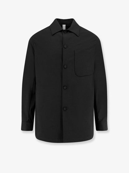 Bari oversized wool shirt thumbnail