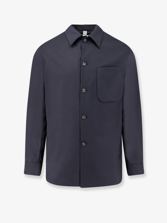 Bari viscose blend shirt