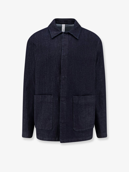 Castelforte stretch denim jacket thumbnail