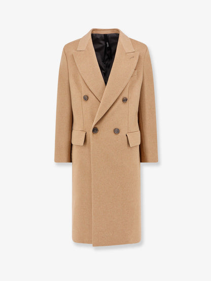 Cashmere coat with satin lining thumbnail