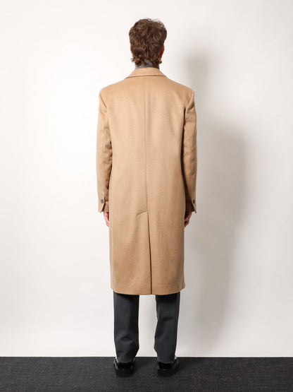Cashmere coat with satin lining thumbnail