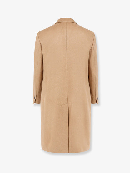 Cashmere coat with satin lining thumbnail