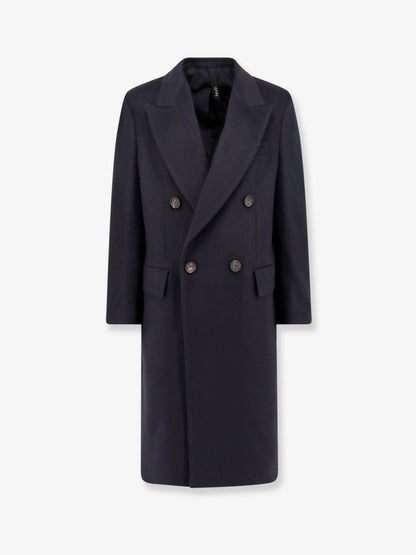Cashmere coat with satin lining thumbnail