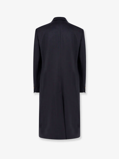 Cashmere coat with satin lining thumbnail