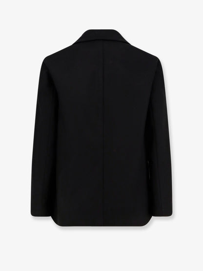 Trani double-breasted wool blend coat thumbnail