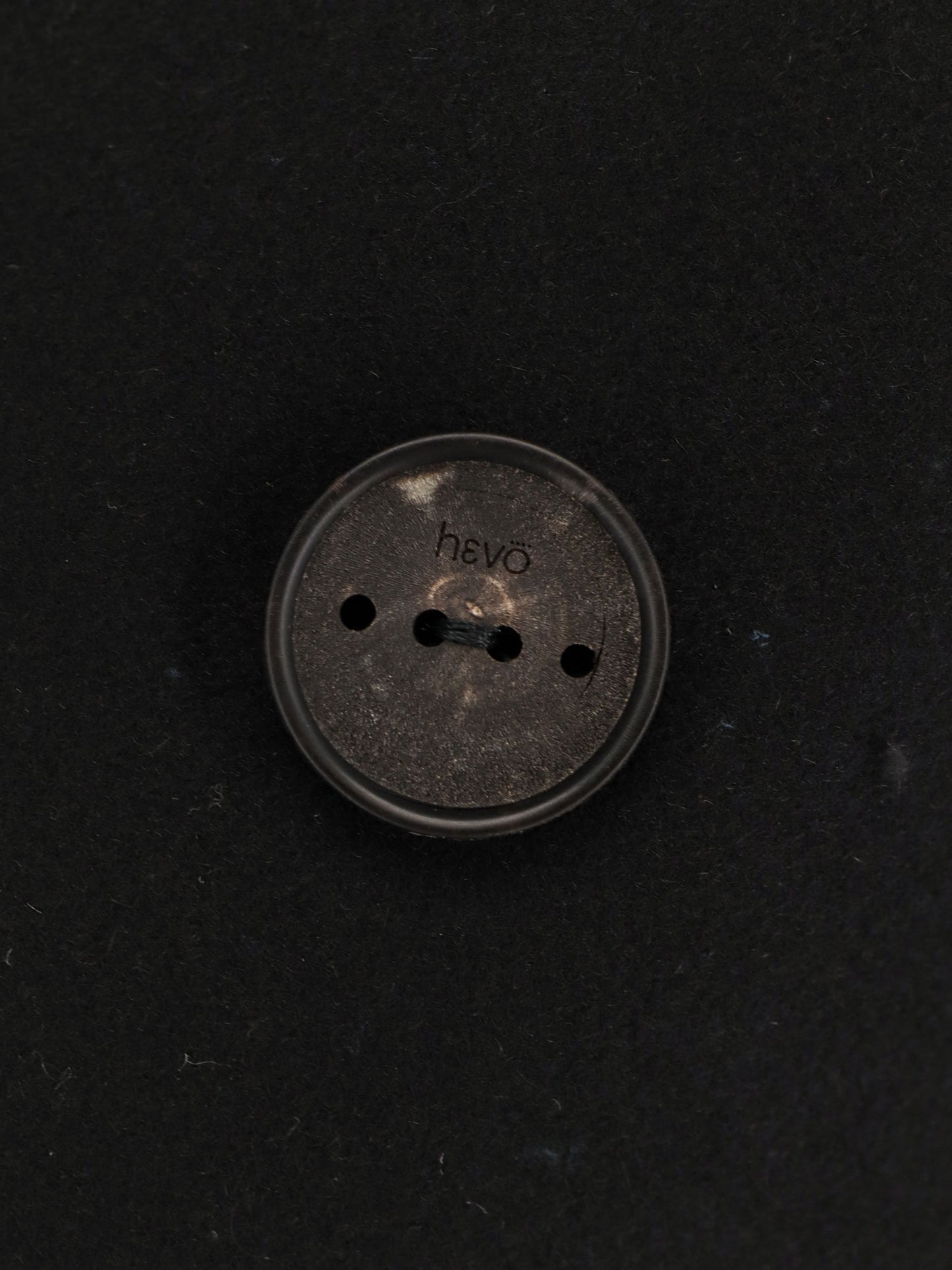 Trani double-breasted wool blend coat