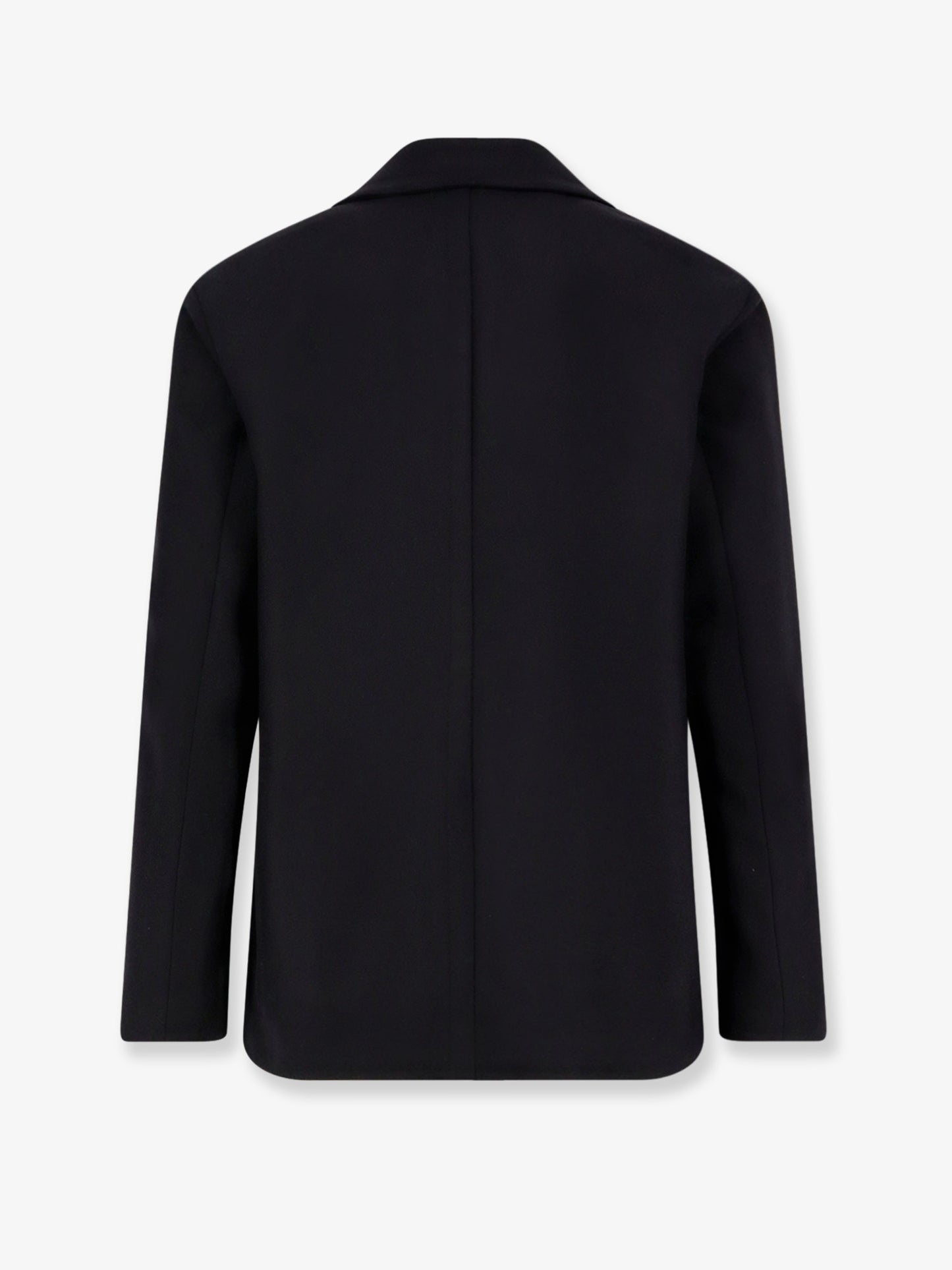 Trani double-breasted wool blend coat