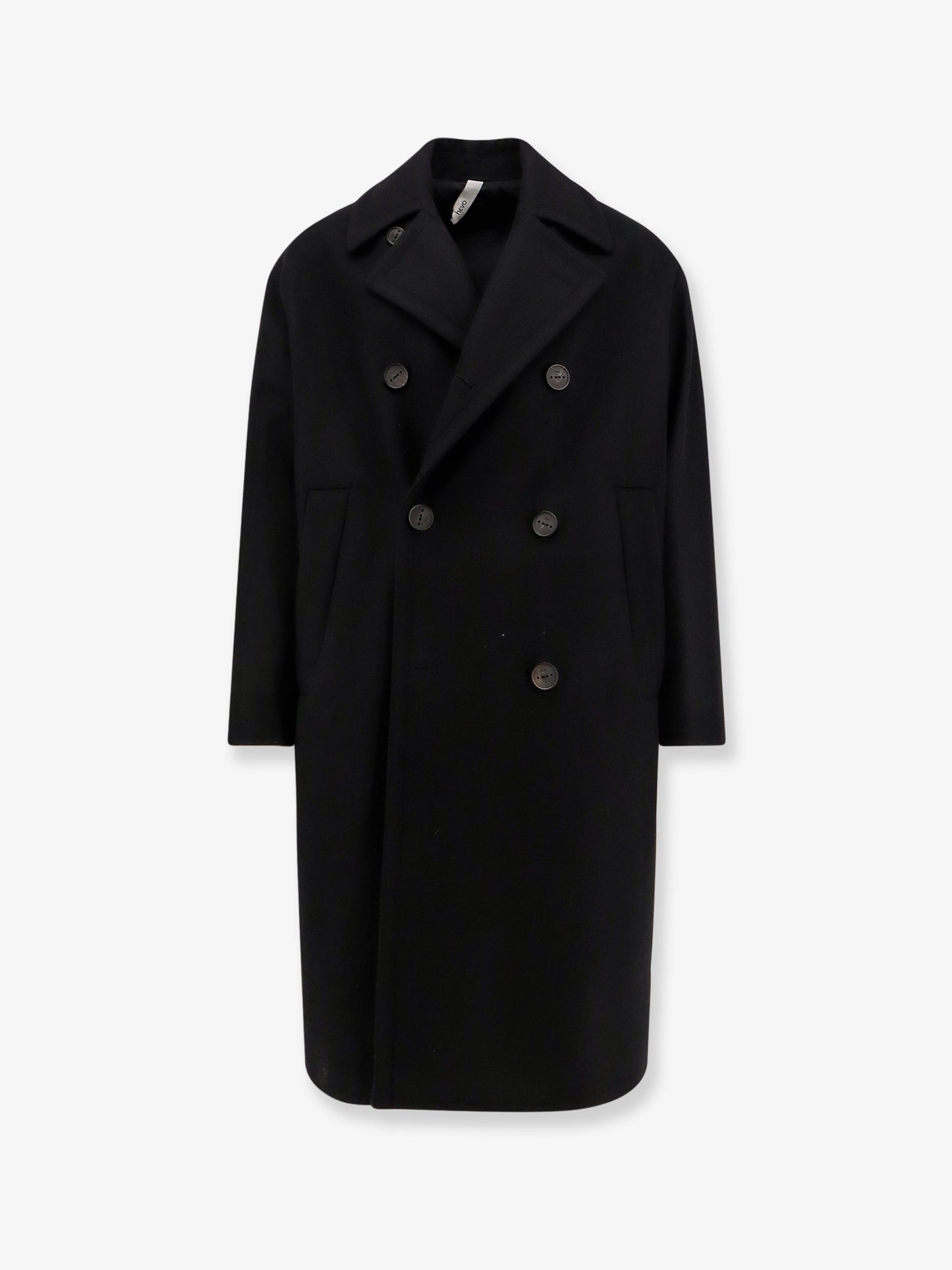 Tricase double-breasted wool blend coat