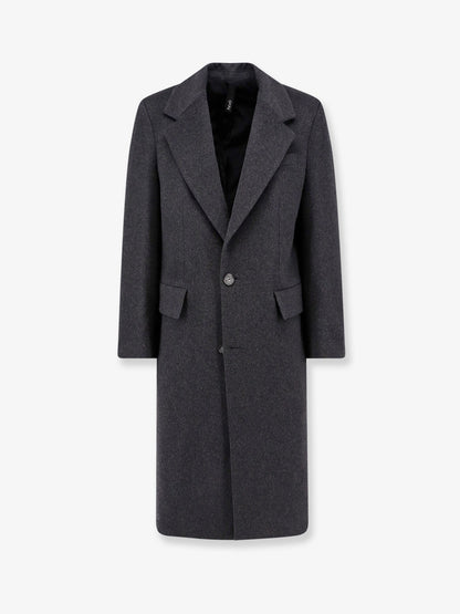Cashmere coat with satin lining thumbnail