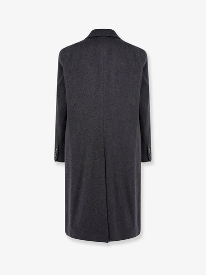 Cashmere coat with satin lining thumbnail