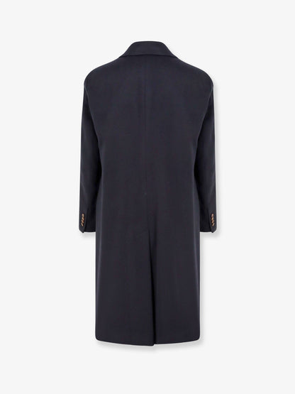 Cashmere coat with satin lining thumbnail
