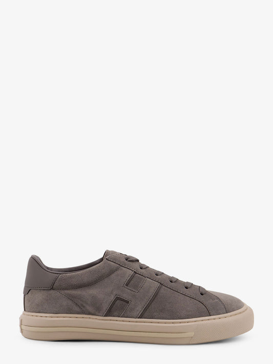 H691 Allacciato H suede low-top sneakers