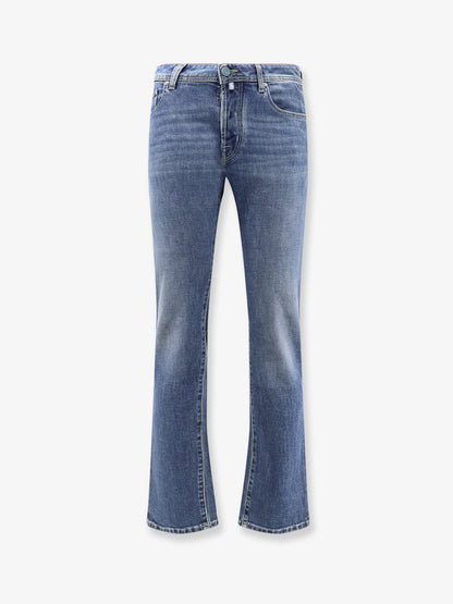 Stretch cotton blend jeans thumbnail
