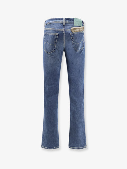 Stretch cotton blend jeans thumbnail