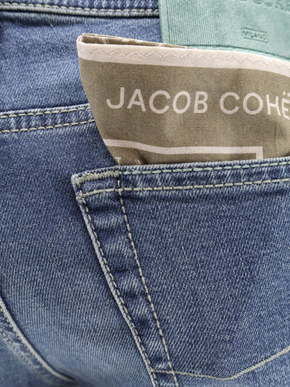 Stretch cotton blend jeans thumbnail