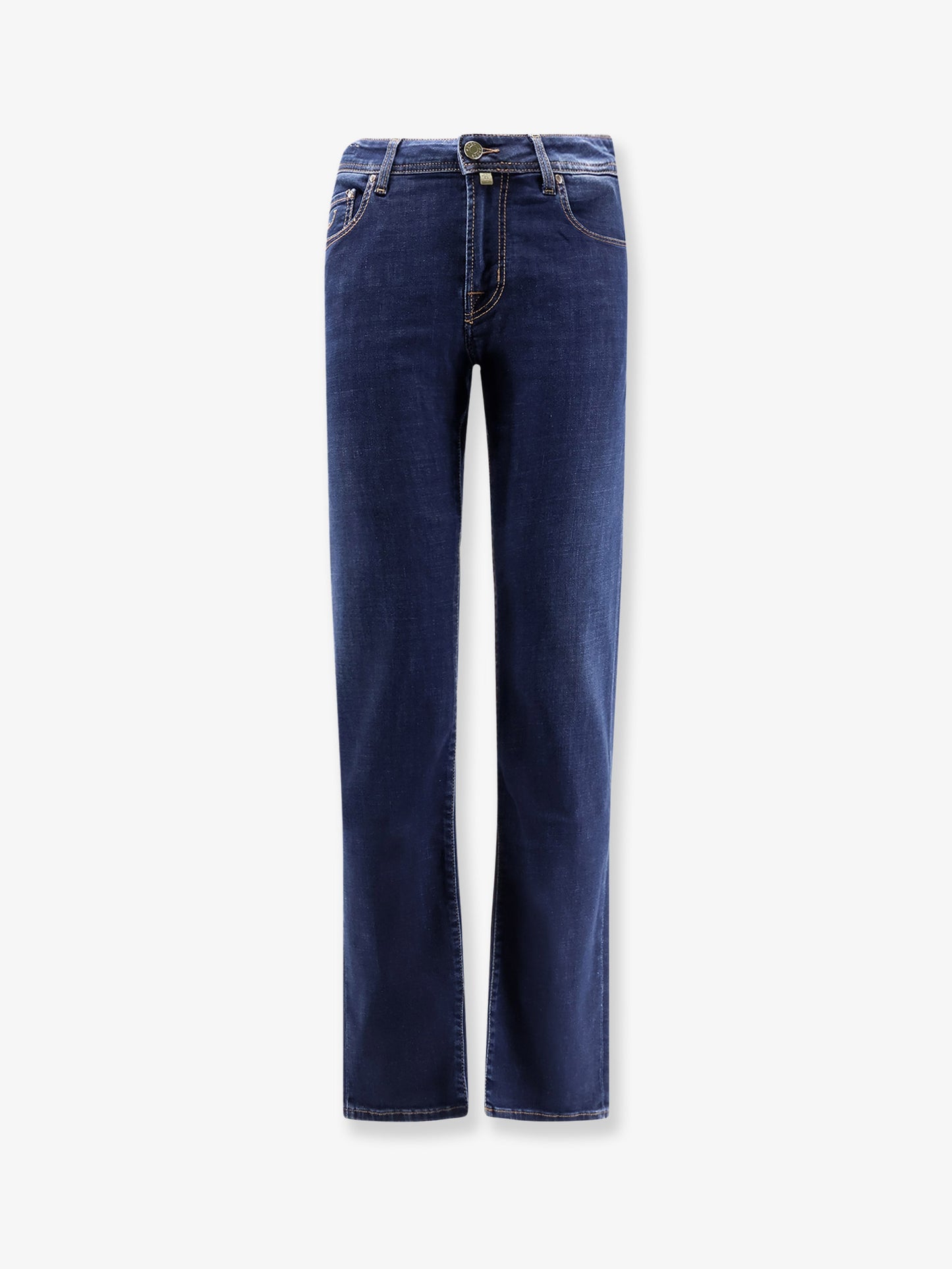 Stretch cotton blend jeans