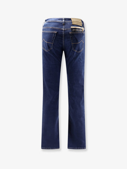 Stretch cotton blend jeans thumbnail