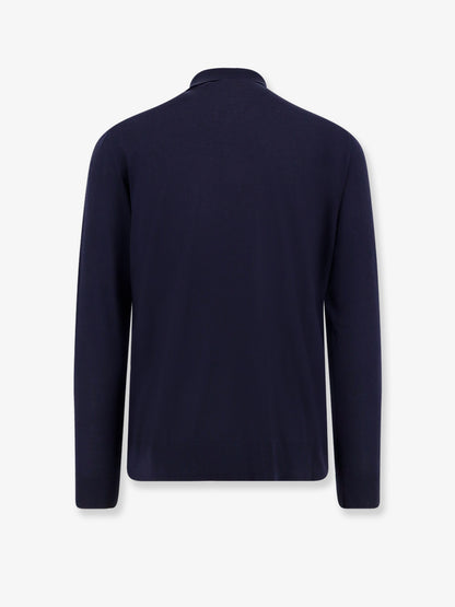 Wool polo shirt thumbnail