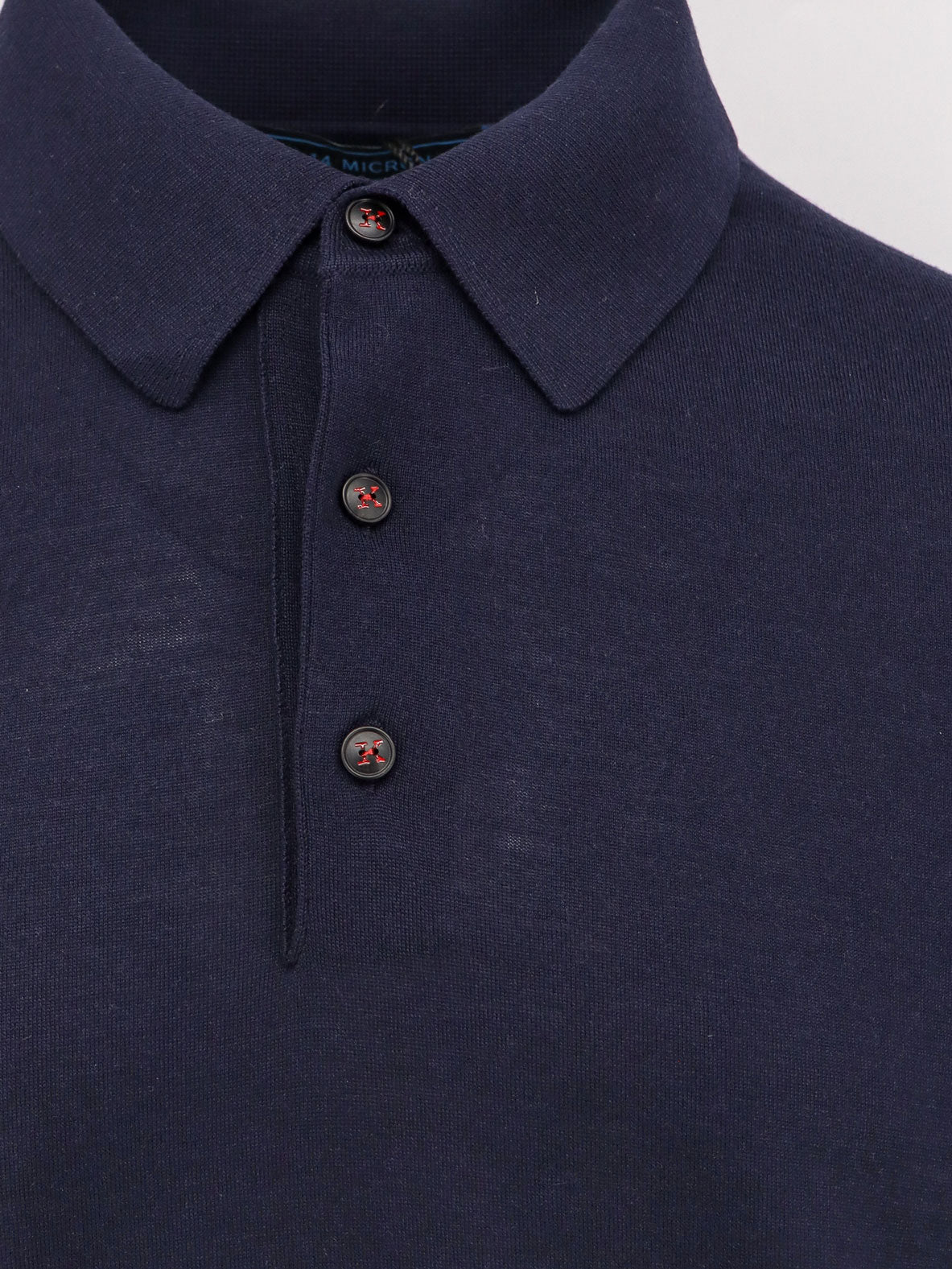 Wool polo shirt