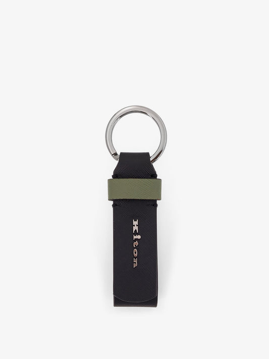 Leather keyring
