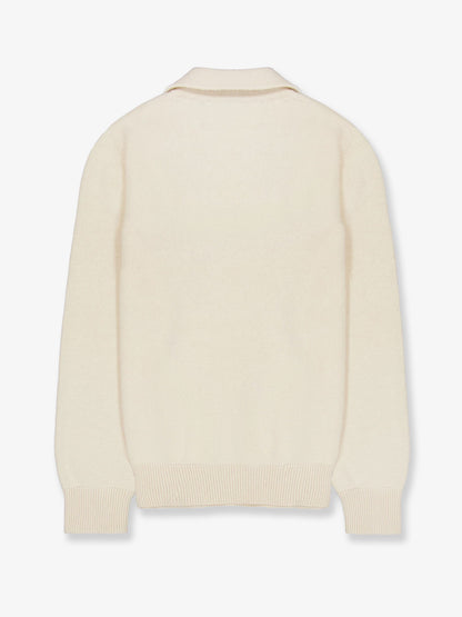 Merino wool and cashmere blend sweater thumbnail