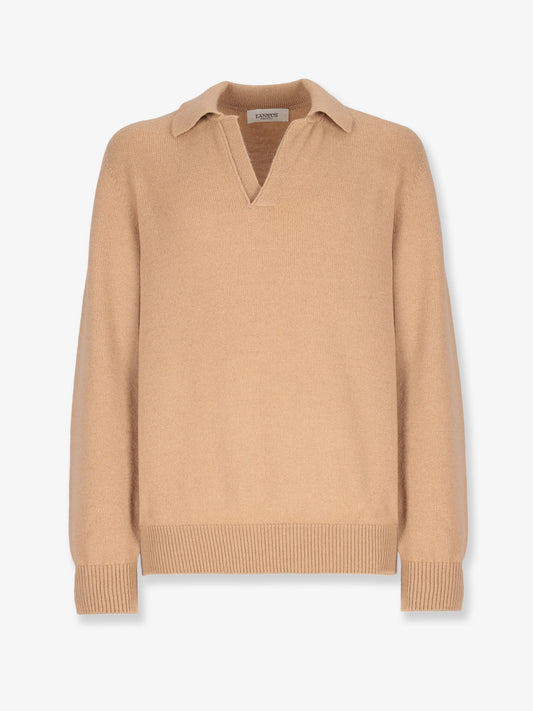 Merino wool and cashmere blend sweater