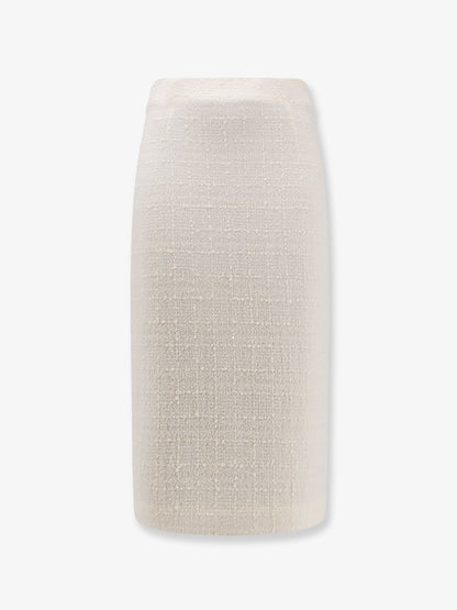 Blainef bouclé wool midi skirt thumbnail