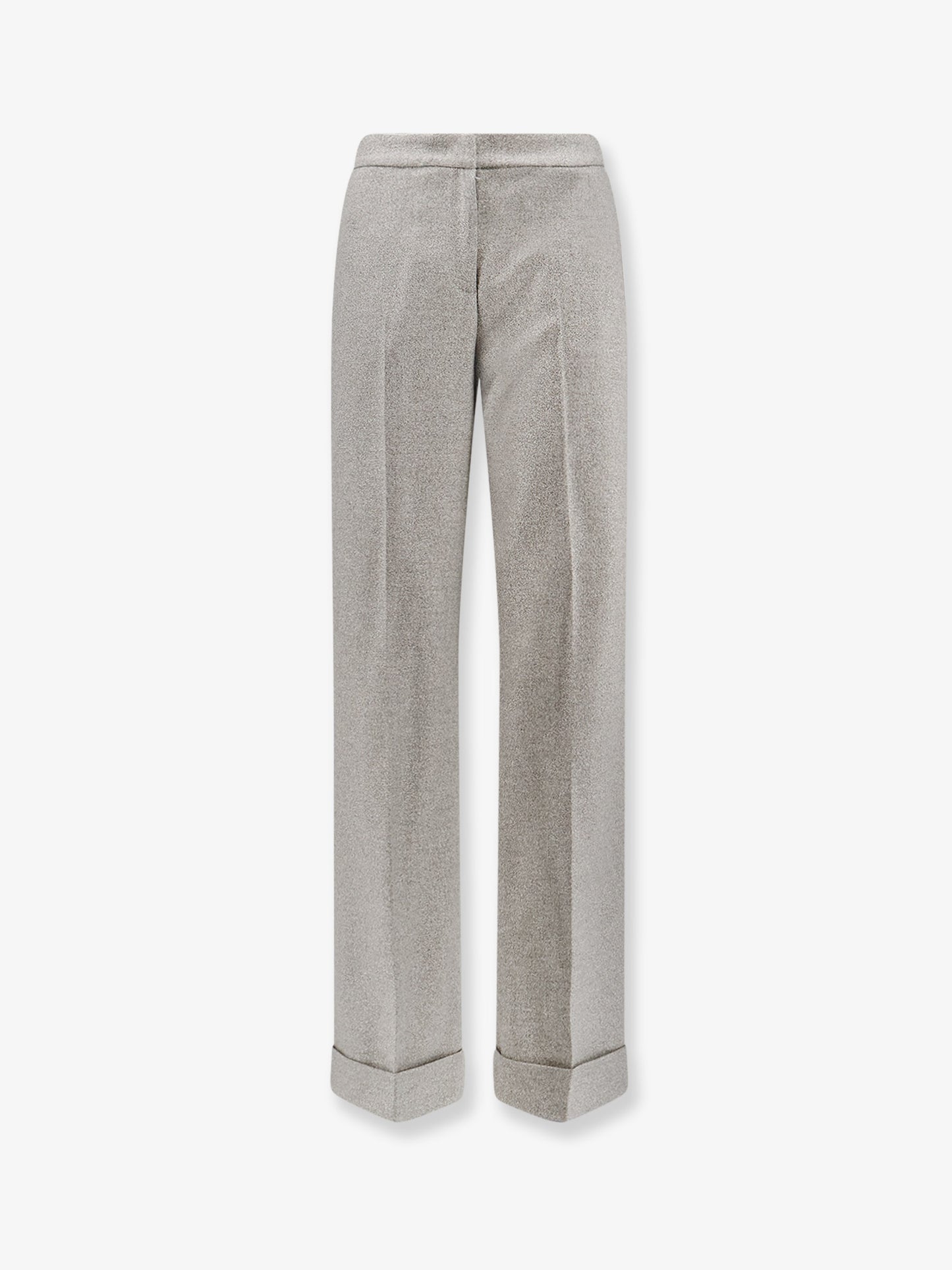 Virgin wool and viscose trousers