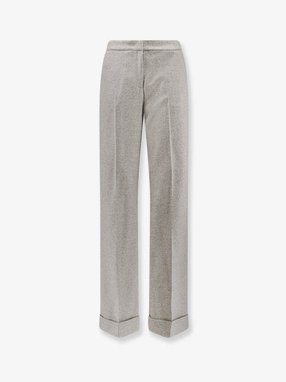 Virgin wool and viscose trousers thumbnail