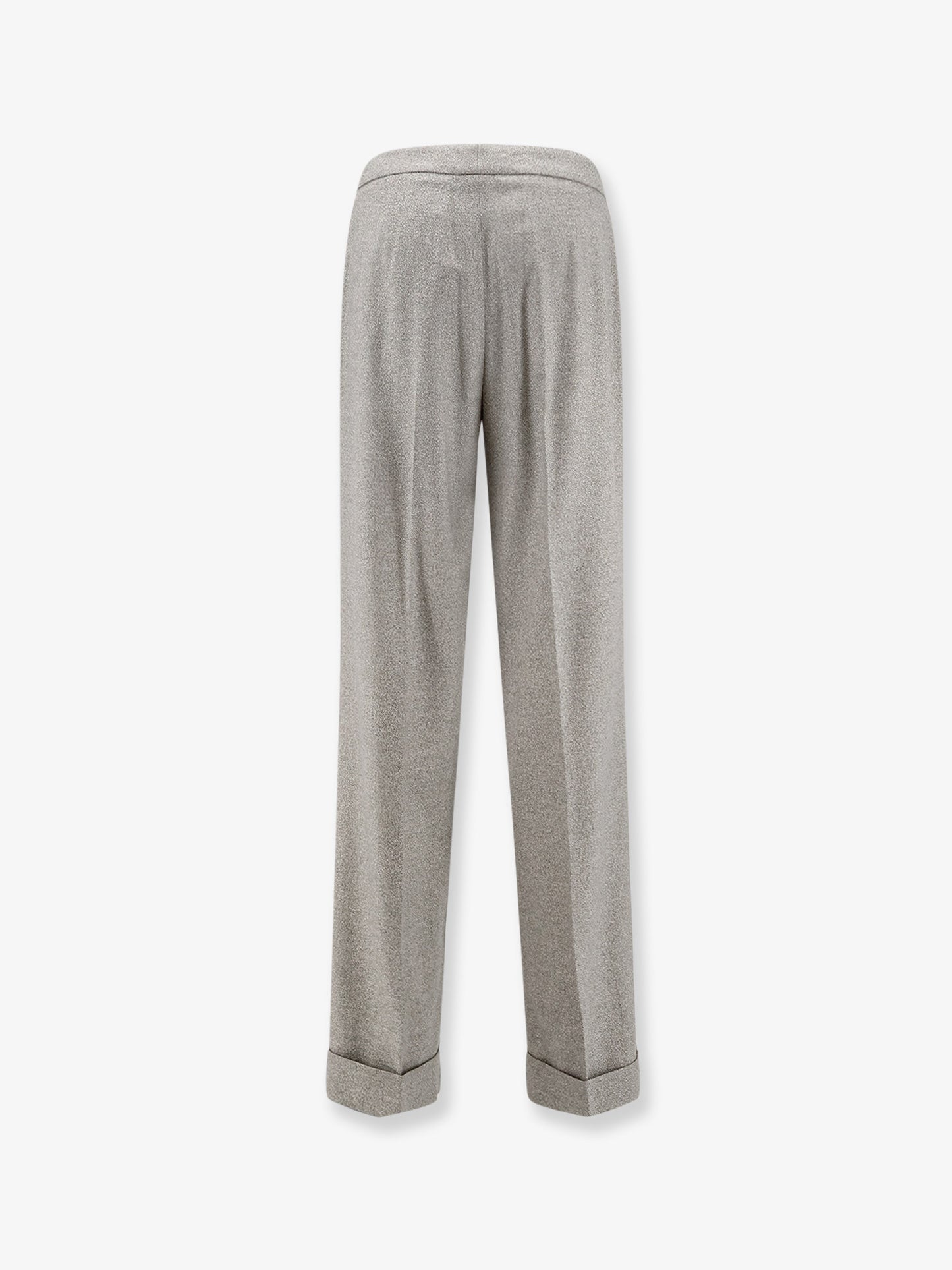Virgin wool and viscose trousers