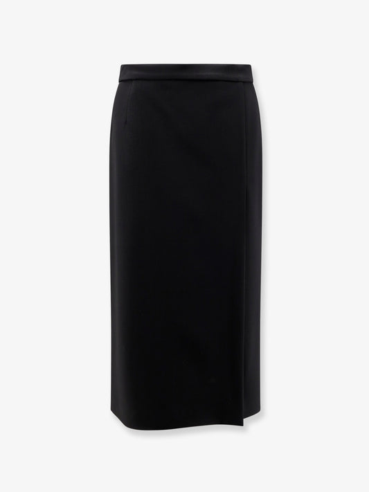 Virgin wool skirt