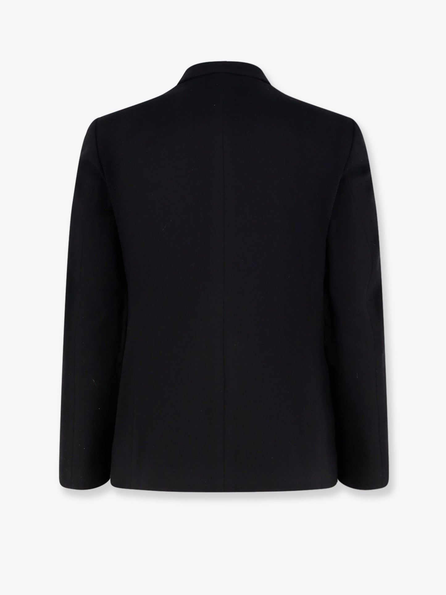 Double-breasted wool blazer